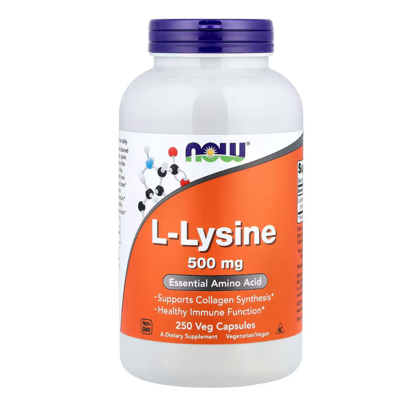 NOW Foods, L-Lysine, 500 mg, 250 Veg Capsules in Pakistan