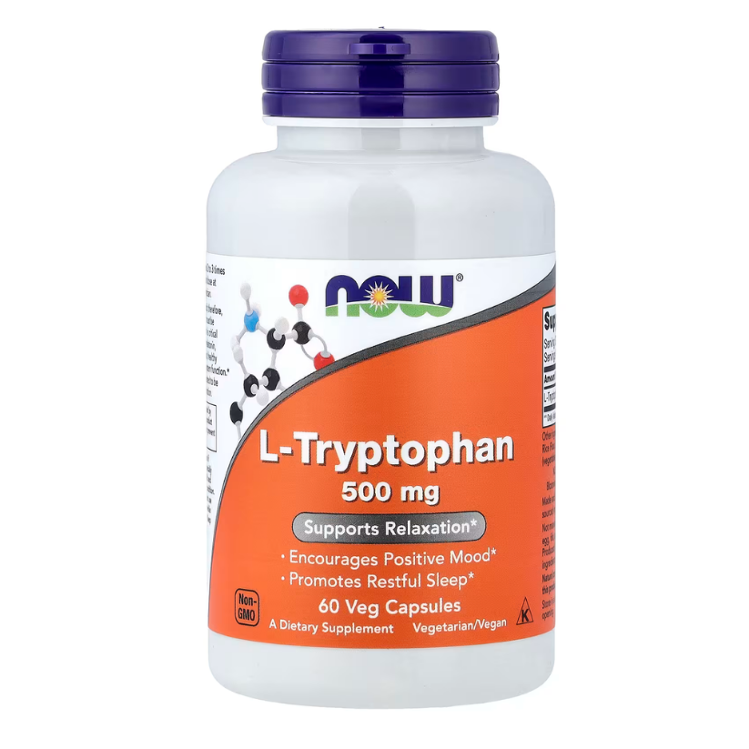 NOW Foods, L-Tryptophan, 500 mg, 60 Veg Capsules in Pakistan