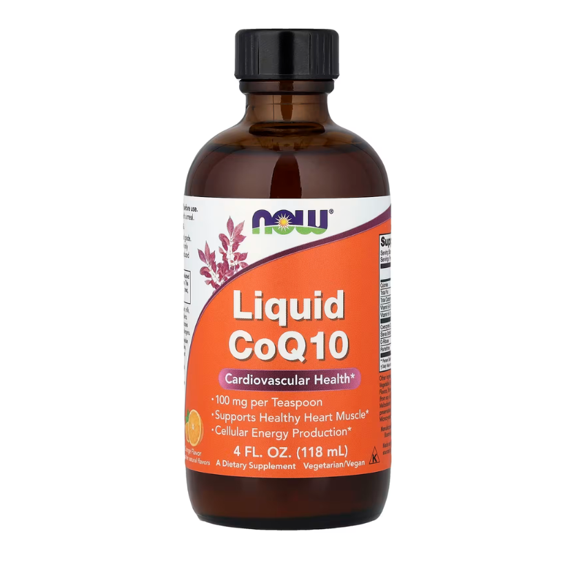 NOW Foods, Liquid CoQ10, Orange, 4 fl oz (118 ml) in Pakistan