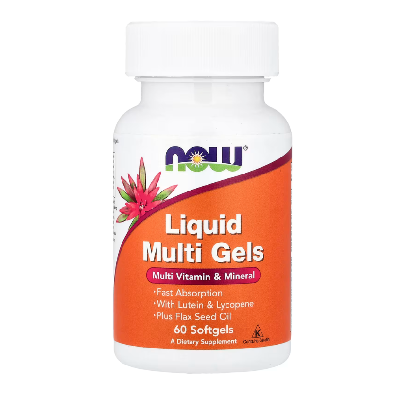 NOW Foods, Liquid Multi Gels, 60 Softgels in Pakistan