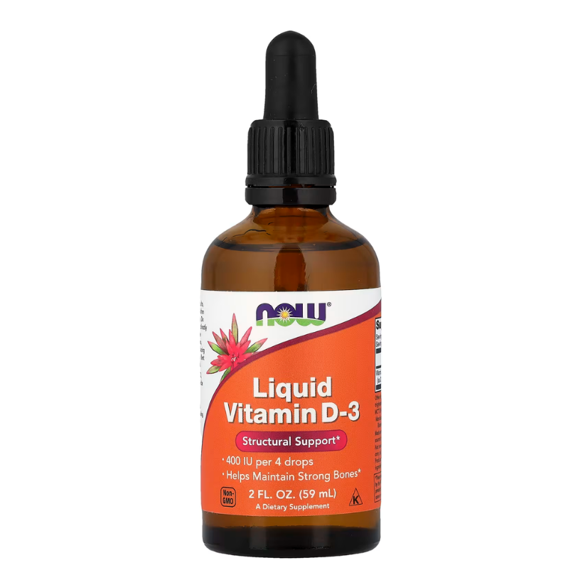 NOW Foods, Liquid Vitamin D-3, 2 fl oz (59 ml) in Pakistan