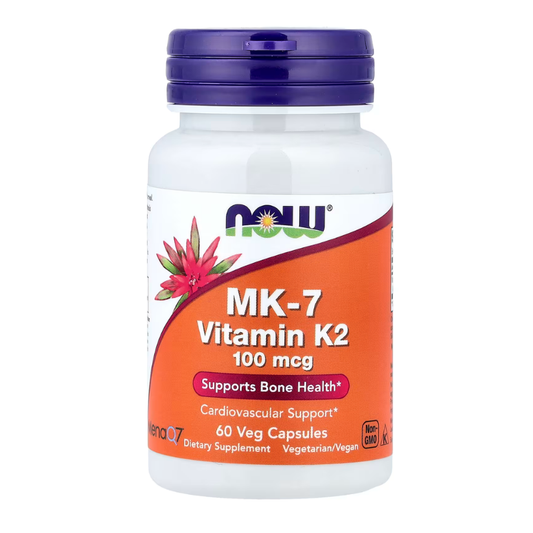 NOW Foods, MK-7 Vitamin K-2, 100 mcg, 60 Veg Capsules in Pakistan