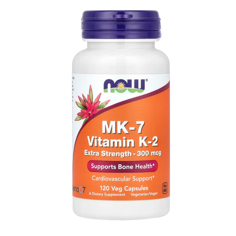 NOW Foods, MK-7, Vitamin K-2, 300 mcg, 120 Veg Capsules in Pakistan