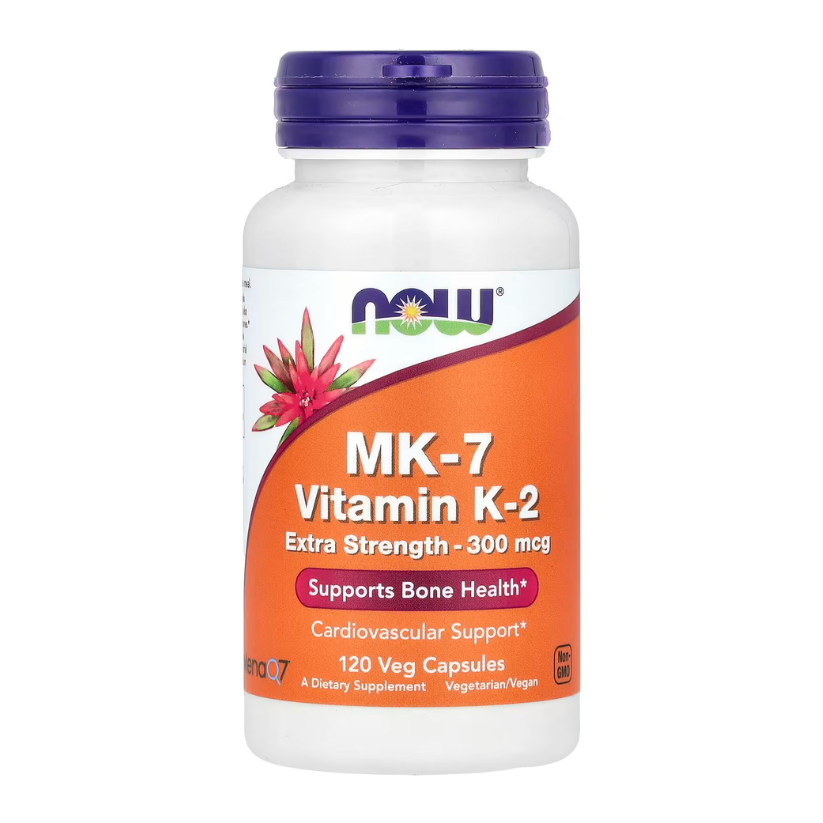 NOW Foods, MK-7, Vitamin K-2, 300 mcg, 120 Veg Capsules in Pakistan