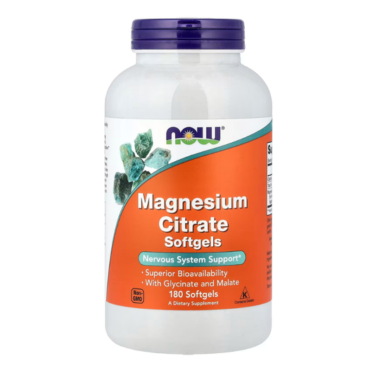 NOW Foods, Magnesium Citrate, 180 Softgels in Pakistan