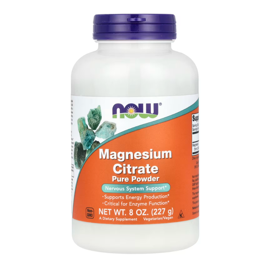 NOW Foods, Magnesium Citrate Pure Powder, 8 oz (227 g) in Pakistan