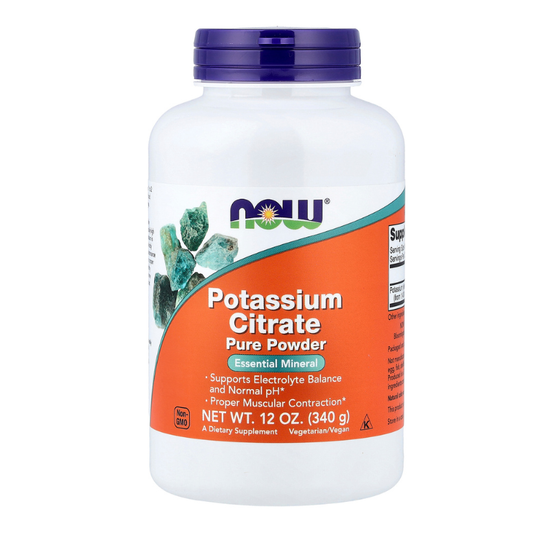 NOW Foods, Potassium Citrate, Pure Powder, 12 oz (340 g) in Pakistan