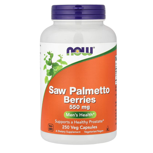 NOW Foods, Saw Palmetto Berries, 550 mg, 250 Veg Capsules in Pakistan