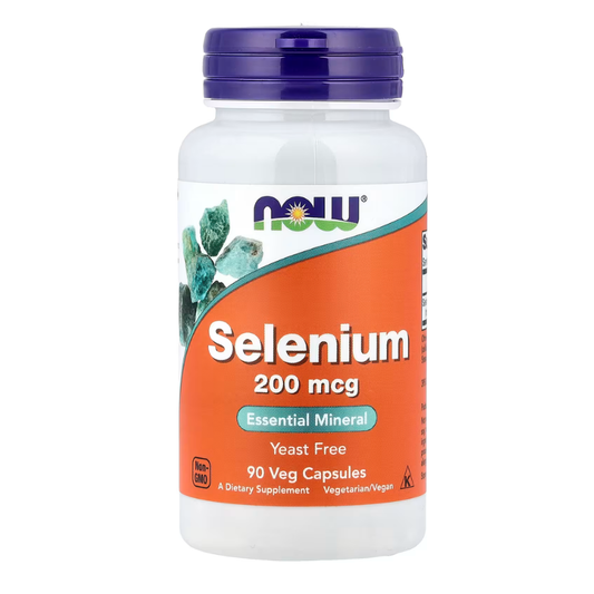 NOW Foods, Selenium, 200 mcg, 90 Veg Capsules in Pakistan