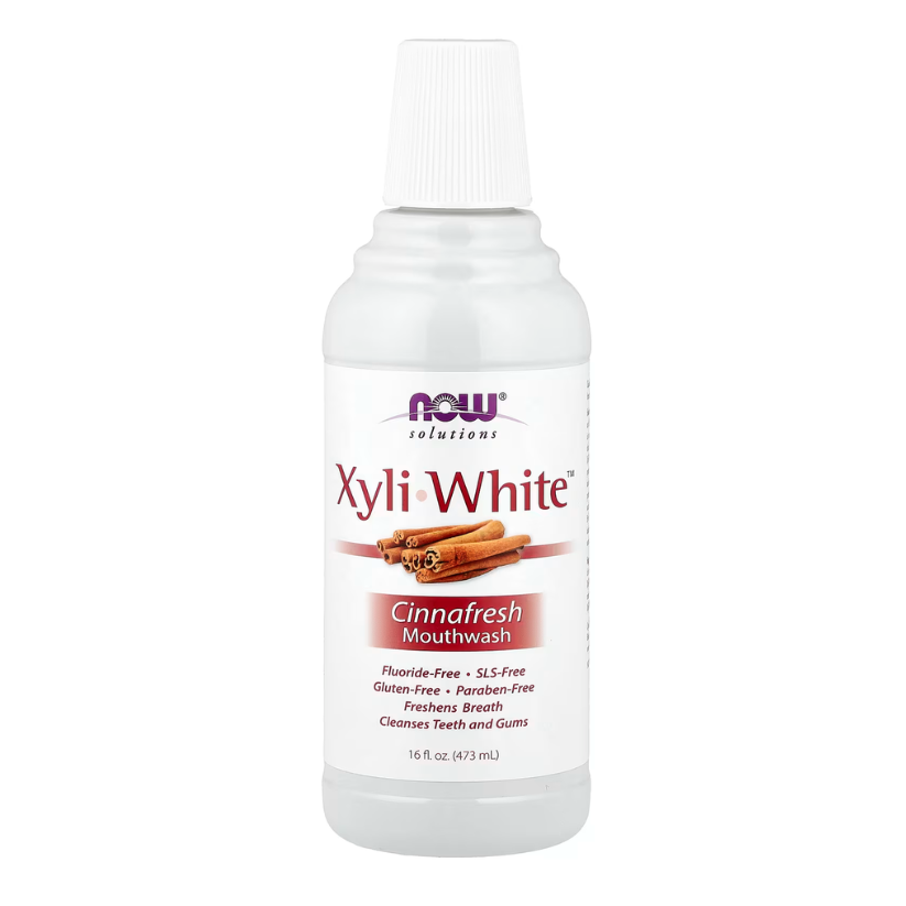 NOW Foods, Solutions, XyliWhite™ Mouthwash, Cinnafresh, 16 fl oz (473 ml) in Pakistan