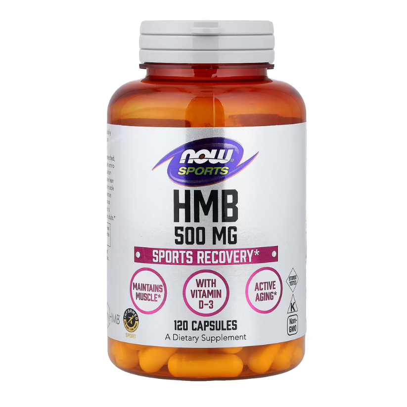NOW Foods, Sports, HMB With Vitamin D-3, 500mg, 120 Capsules in Pakistan