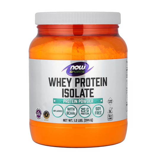 NOW Foods, Sports, Whey Protein Isolate, Unflavored, 1.2 lbs (544 g) in Pakistan