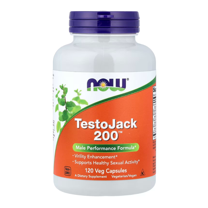 NOW Foods, TestoJack 200™, 120 Veg Capsules in Pakistan