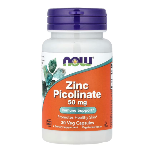 NOW Foods, Zinc Picolinate, 50 mg, 30 Veg Capsules in Pakistan