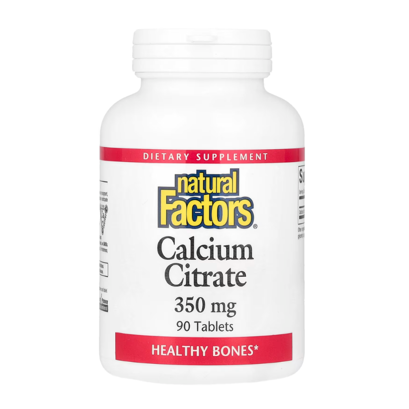 Natural Factors, Calcium Citrate, 350 mg, 90 Tablets in Pakistan