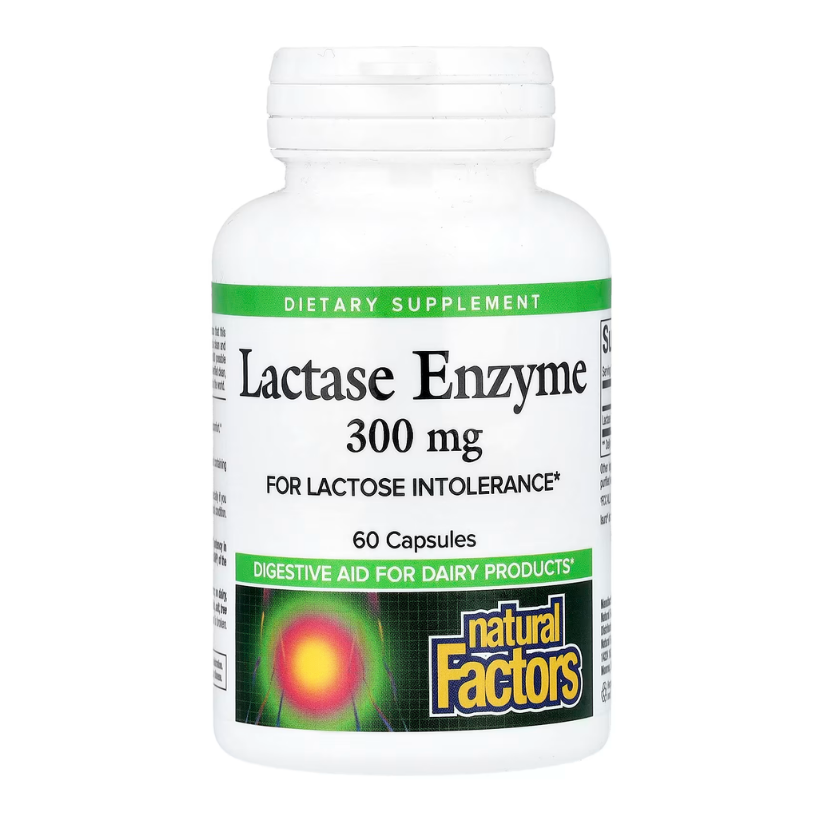 Natural Factors, Lactase Enzyme, 300 mg, 60 Capsules in Pakistan