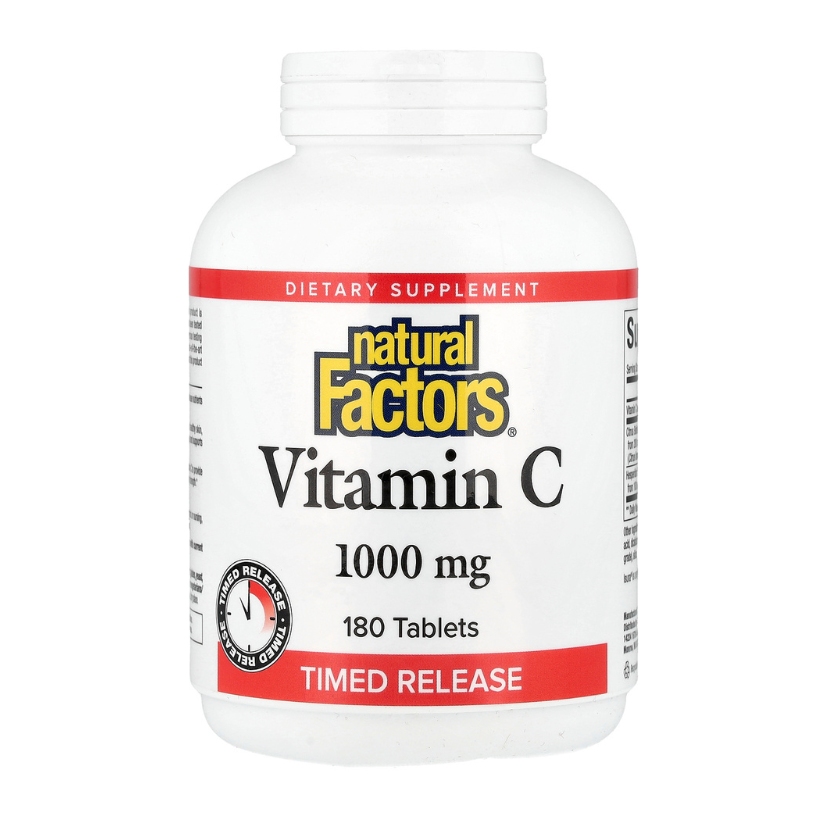 Natural Factors, Vitamin C, Time Release, 1,000 mg, 180 Tablets in Pakistan
