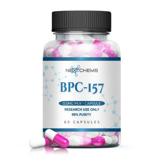 NextChems BPC-157 0.5mg 60 Capsules in Pakistan