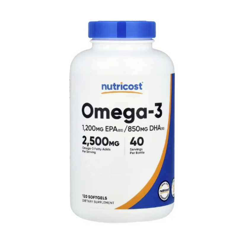 Nutricost, Omega-3, 120 Softgels in Pakistan