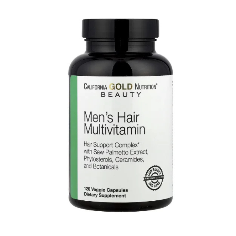  PakistanCalifornia Gold Nutrition, Beauty, Men's Hair Multivitamin, 120 Veggie Capsules in Pakistan