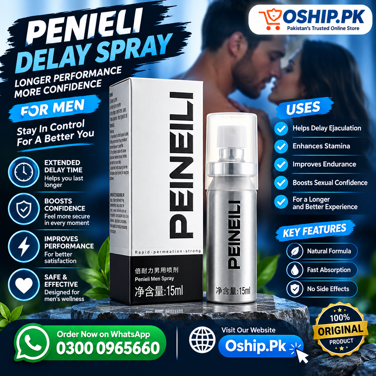 Peineili Delay Spray 15ml in Pakistan