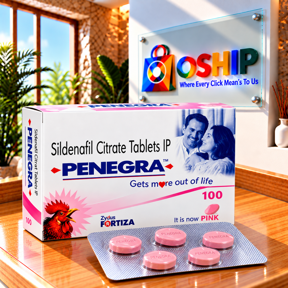 Penegra 100mg (Sildenafil) Tablets in Pakistan