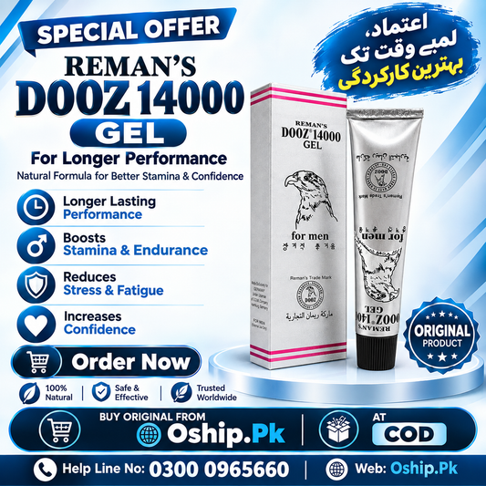 Reman's Dooz 14000 Silver Delay Gel in Pakistan