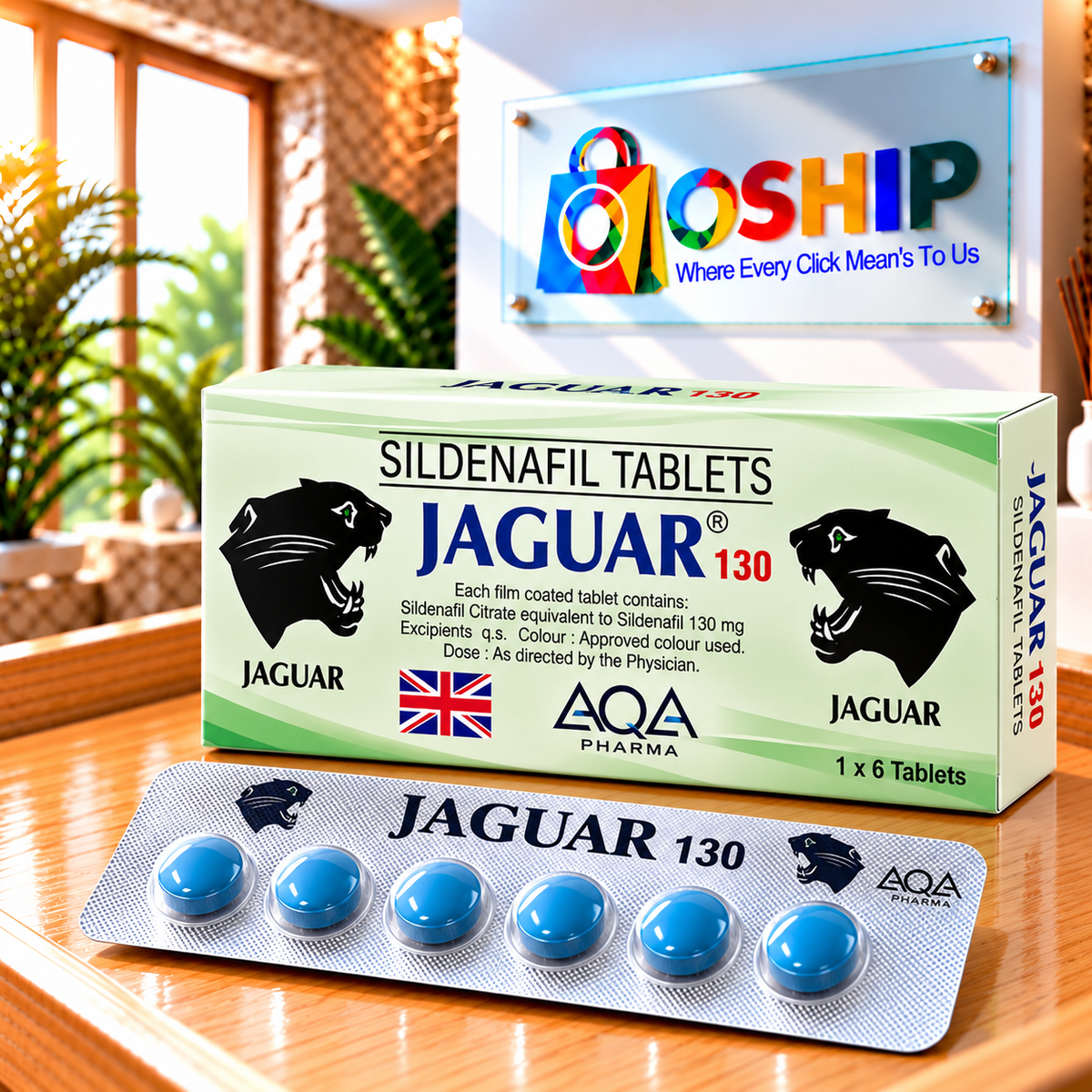Sildenafil Tablets Jaguar 130 in Pakistan