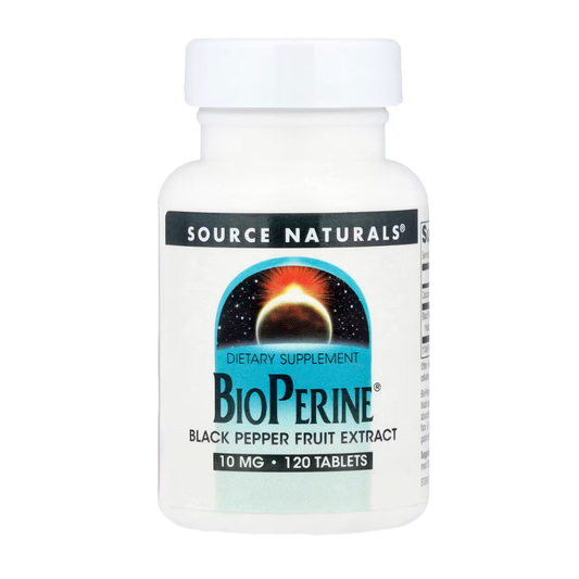 Source Naturals, BioPerine®, 10 mg, 120 Tablets in Pakistan