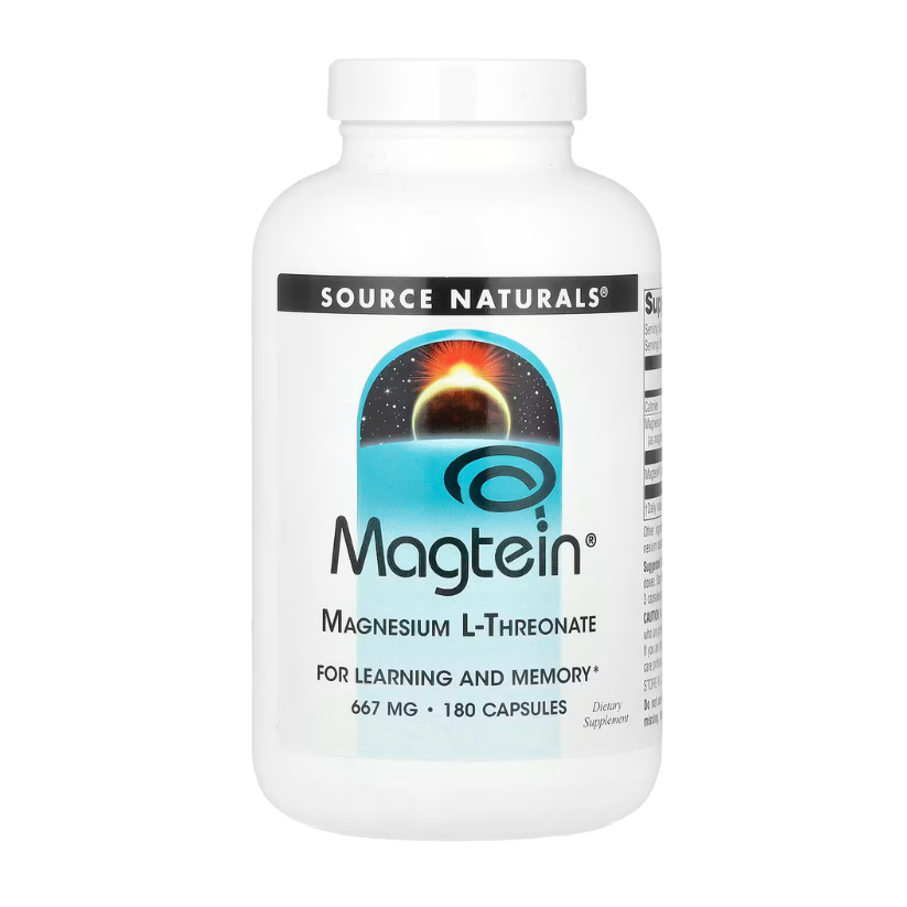 Source Naturals, Magtein®, Magnesium L-Threonate, 180 Capsules in Pakistan