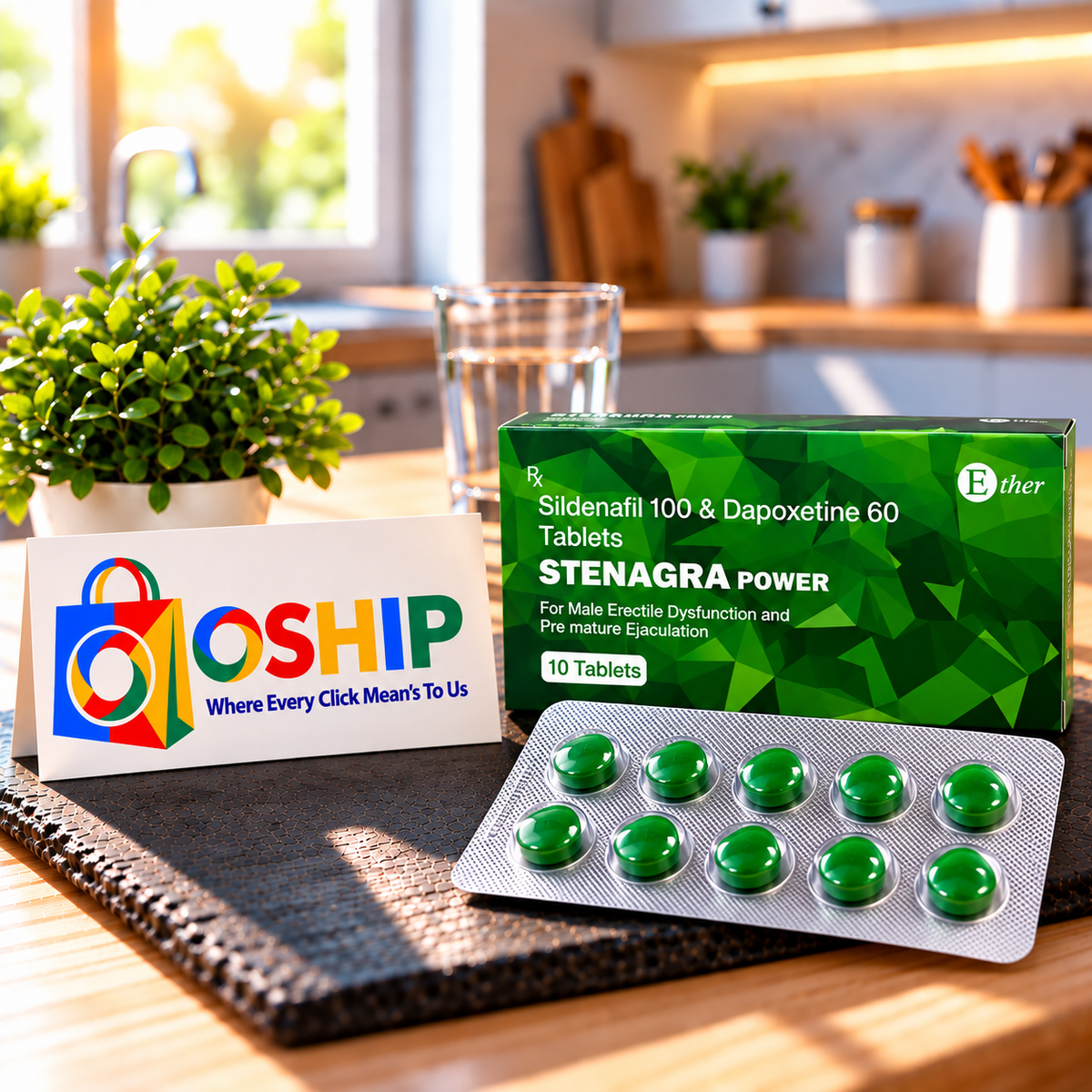 Stenagra Power Sildenafil & Dapoxetine Tablets in Pakistan