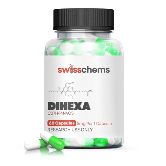 Swiss Chems Dihexa 5mg 60 Capsules in Pakistan