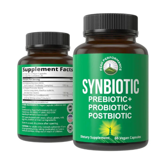 Synbiotic Prebiotic  Probiotic + Postbiotic 60 Capsules in Pakistan