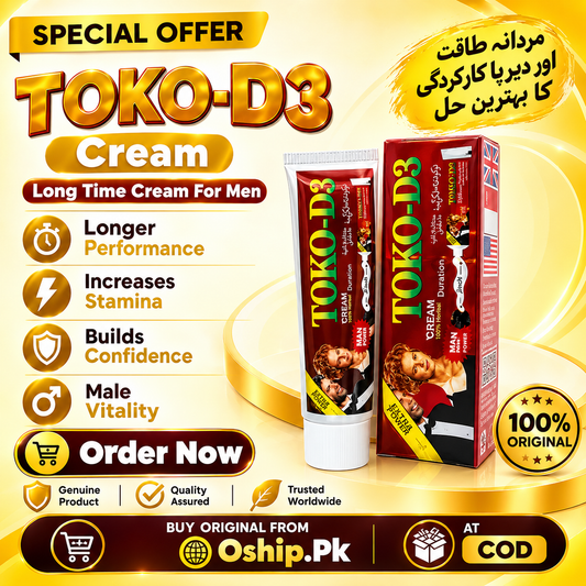 Toko-D3 Delay Cream in Pakistan