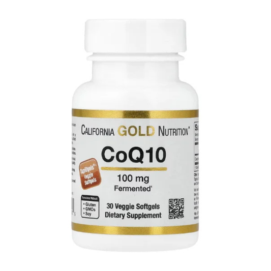 California Gold Nutrition, CoQ10, 100 mg, 30 Veggie Softgels in Pakistan