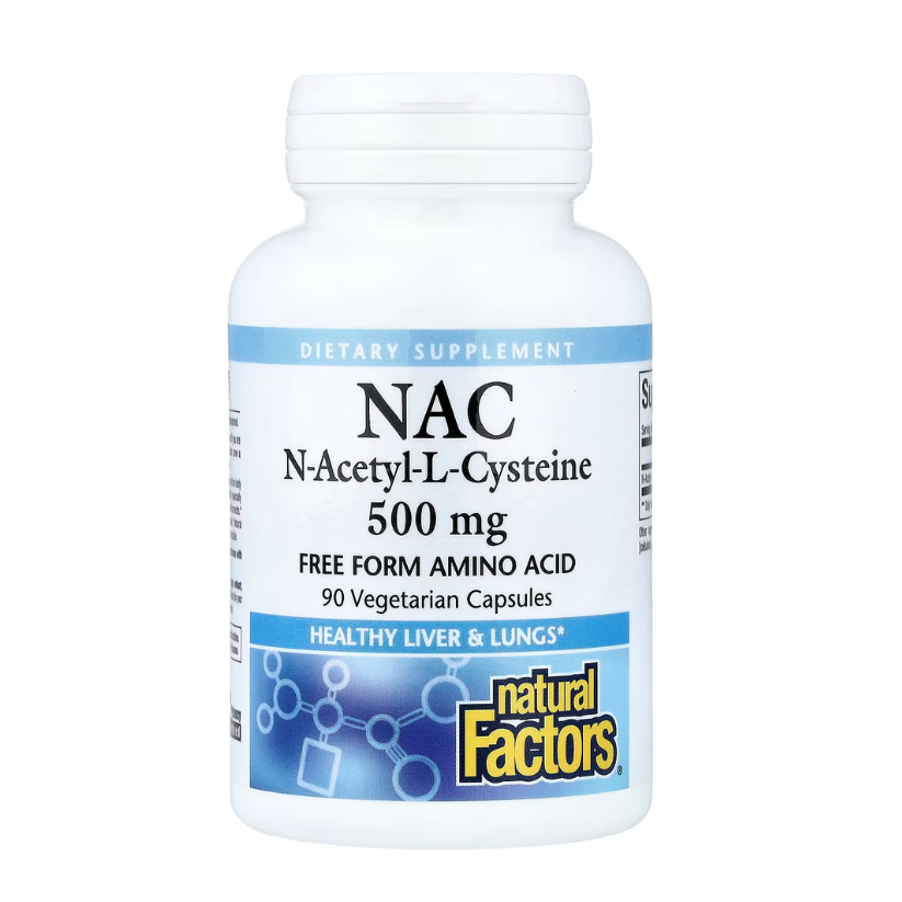 Natural Factors, NAC, N-Acetyl-L Cysteine, 500 mg, 90 Vegetarian Capsules in Pakistan