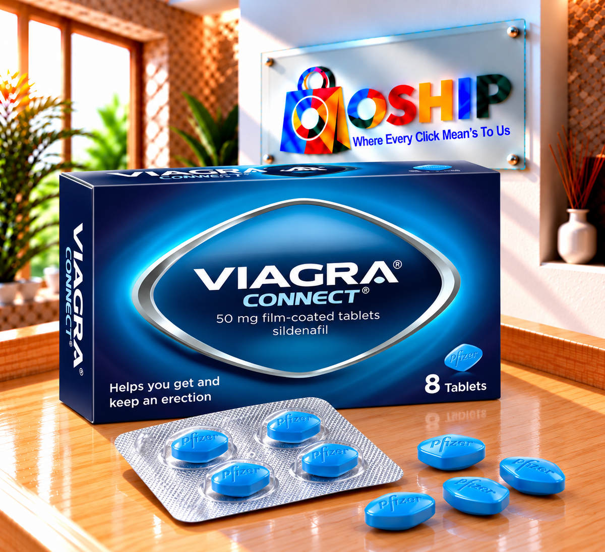 Viagra Connect 50mg Tablets in Pakistan