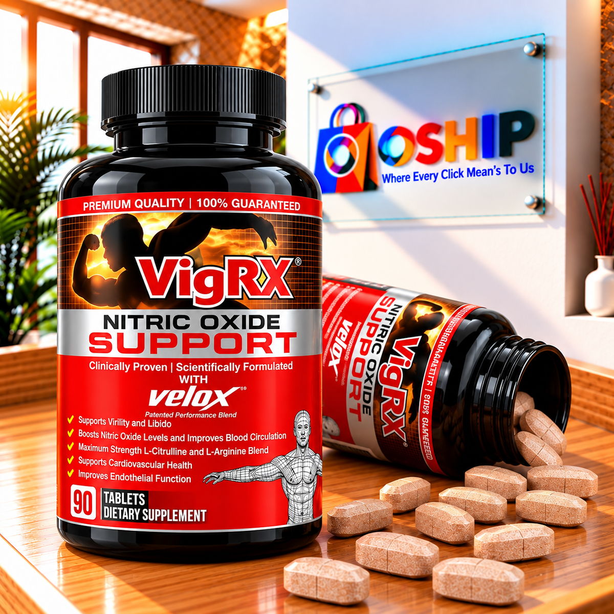 VigrX Nitric Oxide Support Capsules in Pakistan