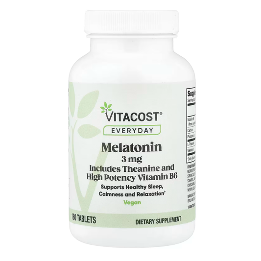 Vitacost, Everyday, Melatonin, 3 mg, 180 Tablets in Pakistan
