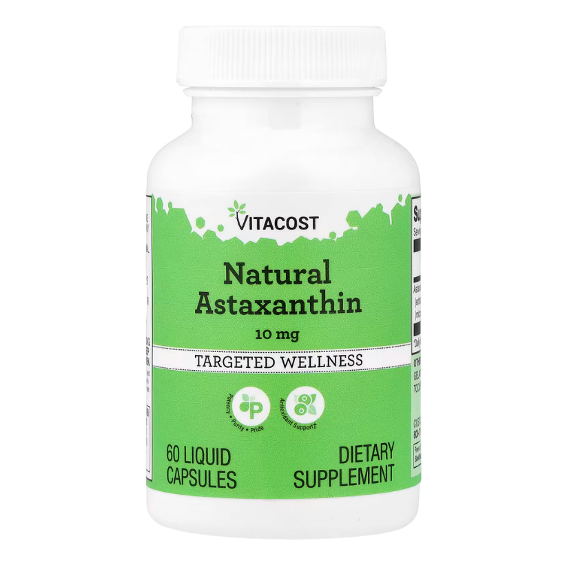 Vitacost, Natural Astaxanthin, 10 mg, 60 Liquid Capsules in Pakistan
