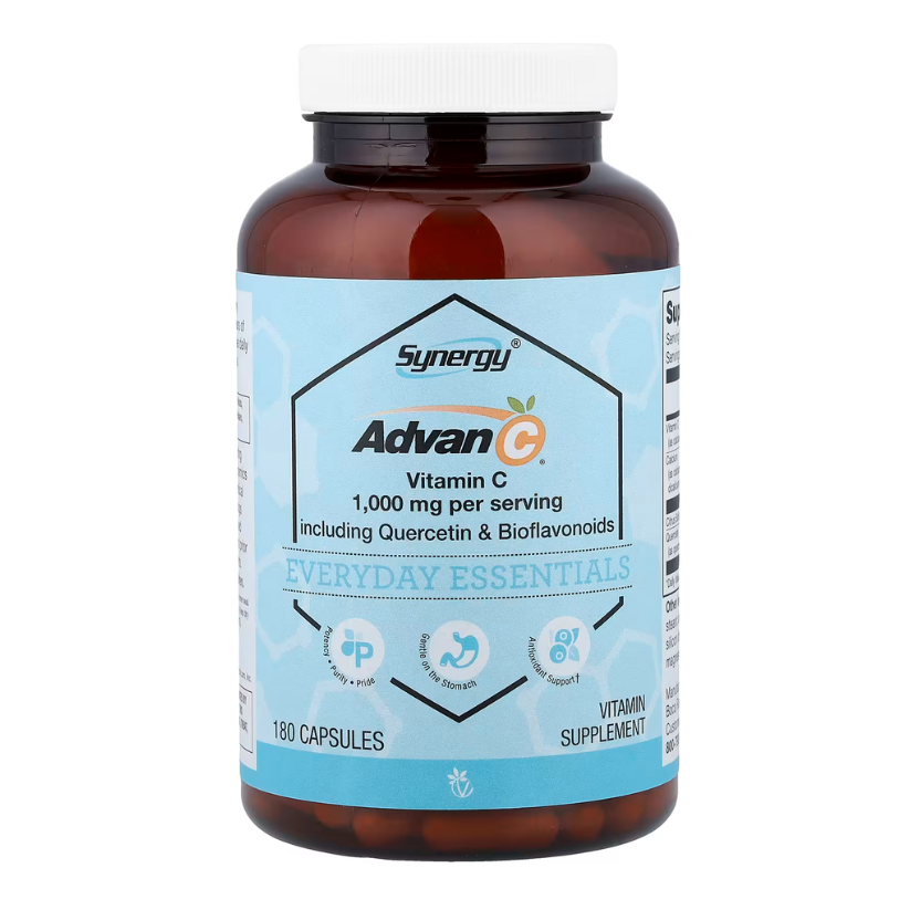 Vitacost, Synergy®, Advan-C® Including Quercetin & Bioflavonoids, 180 Capsules in Pakistan