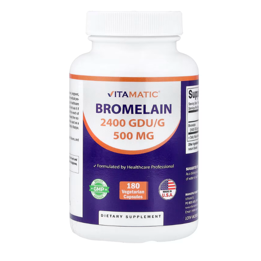 Vitamatic, Bromelain, 500 mg , 180 Vegetarian Capsules in Pakistan