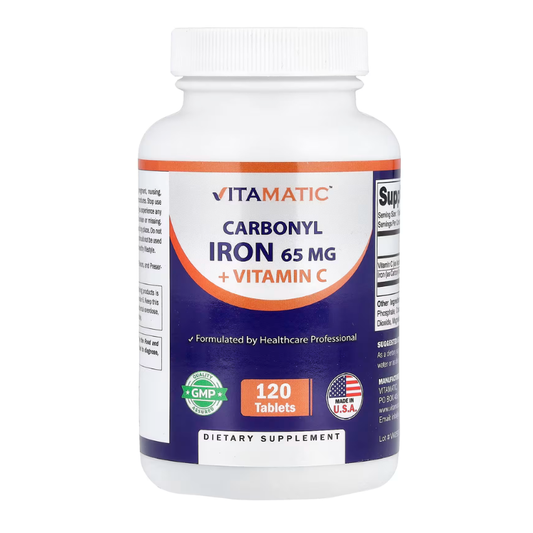 Vitamatic, Carbonyl Iron + Vitamin C, 65 mg, 120 Tablets in Pakistan