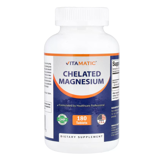 Vitamatic, Chelated Magnesium, 180 Tablets in Pakistan