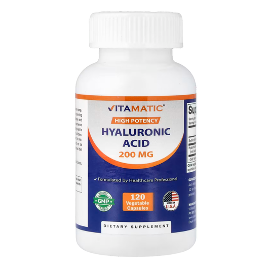 Vitamatic, Hyaluronic Acid, High Potency, 120 Vegetable Capsules in Pakistan