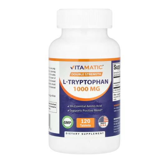 Vitamatic, L-Tryptophan, 1,000 mg, 120 Tablets in Pakistan