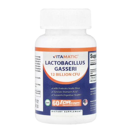 Vitamatic, Lactobacillus Gasseri, 60 DRcaps® Hypromellose Capsules in Pakistan