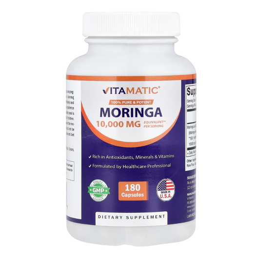 Vitamatic, Moringa, 10,000 mg, 180 Capsules in Pakistan