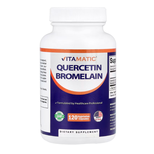 Vitamatic, Quercetin Bromelain, 120 Vegetarian Capsules in Pakistan