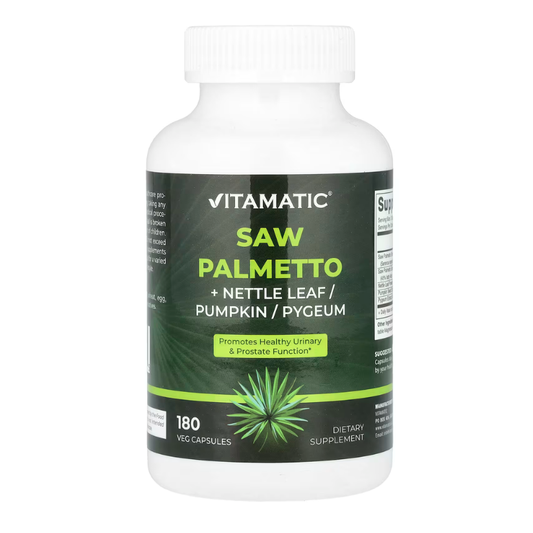 Vitamatic, Saw Palmetto + Nettle Leaf/Pumpkin/Pygeum, 180 Veg Capsules in Pakistan